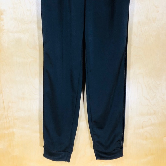 NWT Women’s Adidas Black, 3 Striped Tapered Pants - Picture 6 of 6